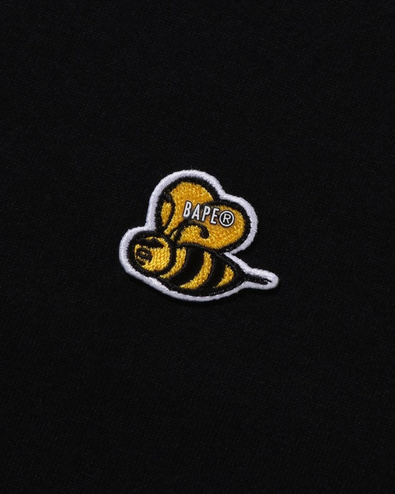 T Shirts Bape Bee One Point Noir Homme | QDI-36061012